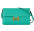 Constance To Go Wallet 20 In Epsom Vert Jade, front view